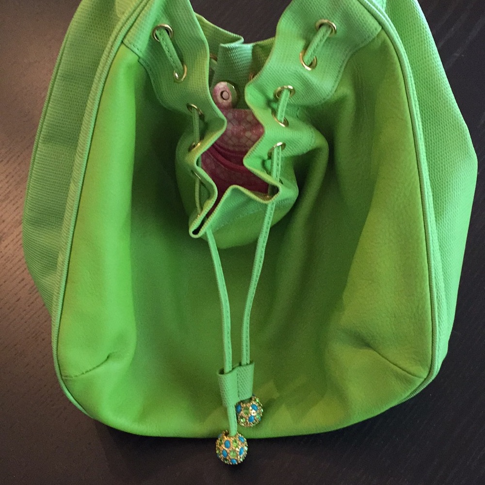 Lilly Pulitzer spring green purse GORGEOUS